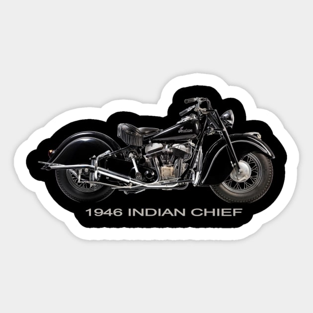 1946 chief Sticker by retroracing